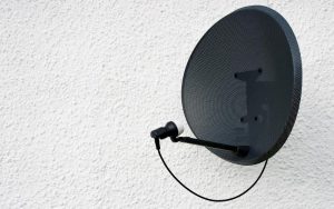 Satellite dish installation